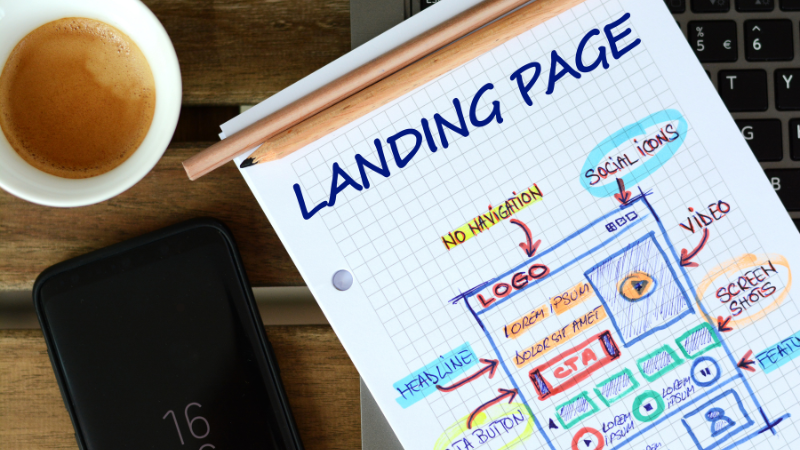 Imagem de Landing Page Eficiente
